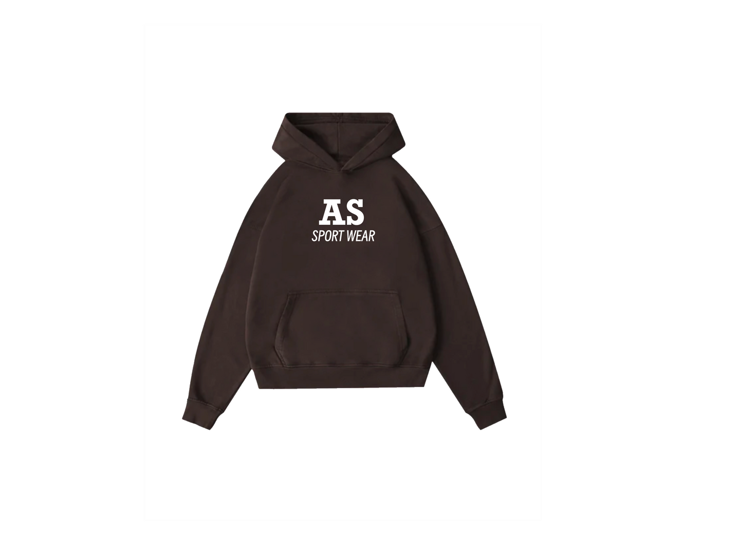 AS Sport wear Dark chocolate Hoodie